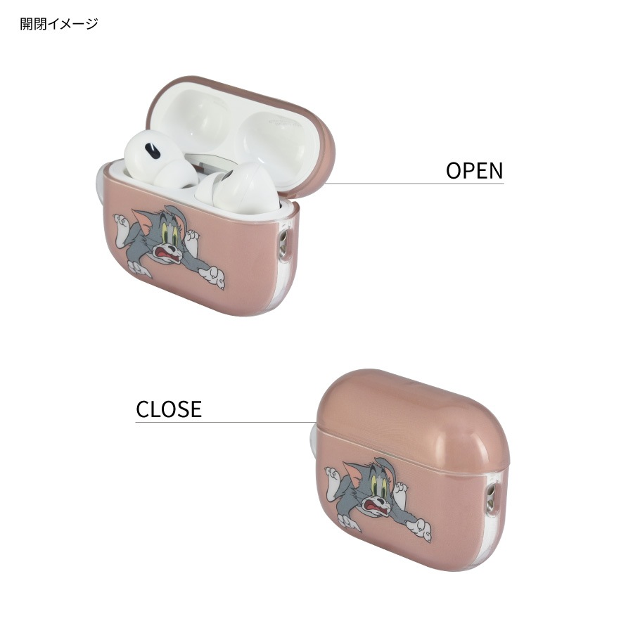 トムとジェリー AirPods Pro(第2世代)/AirPods Pro 対応 ソフトケース