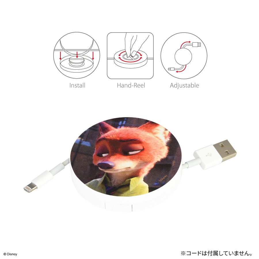 ディズニーキャラクター ／ コードリールケース