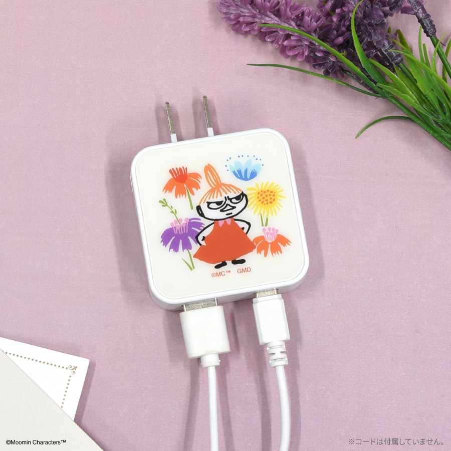 ムーミン【リトルミイフェア】 USB / USB Type-C ACアダプタ