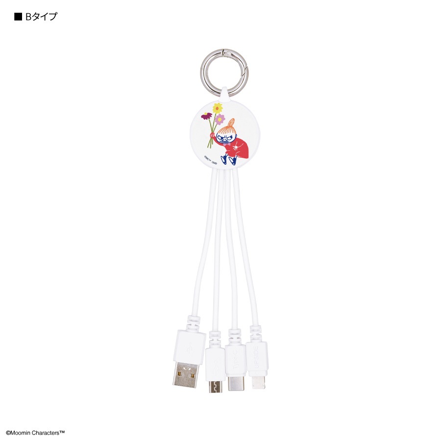 ムーミン リトルミイフェア マルチ充電ケーブル | ま行,ムーミン