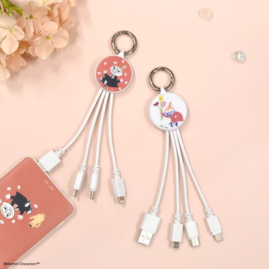 ムーミン リトルミイフェア マルチ充電ケーブル | アイテムから探す