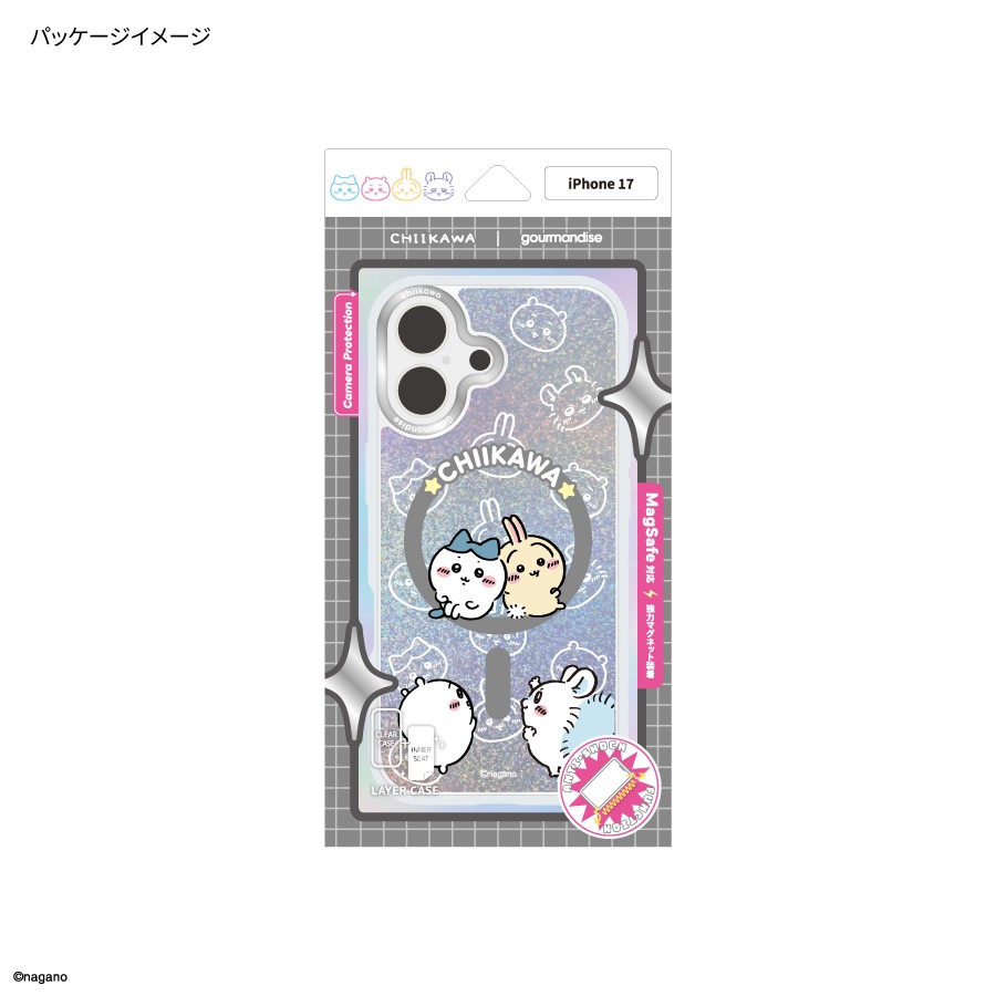ちいかわ Camera Frame iPhone17 MagSafe 対応 ケース