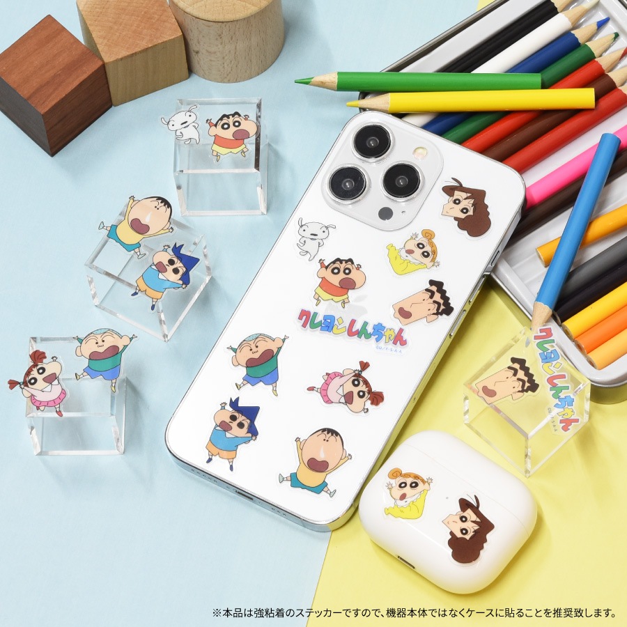 クレヨンしんちゃん モバイルステッカー