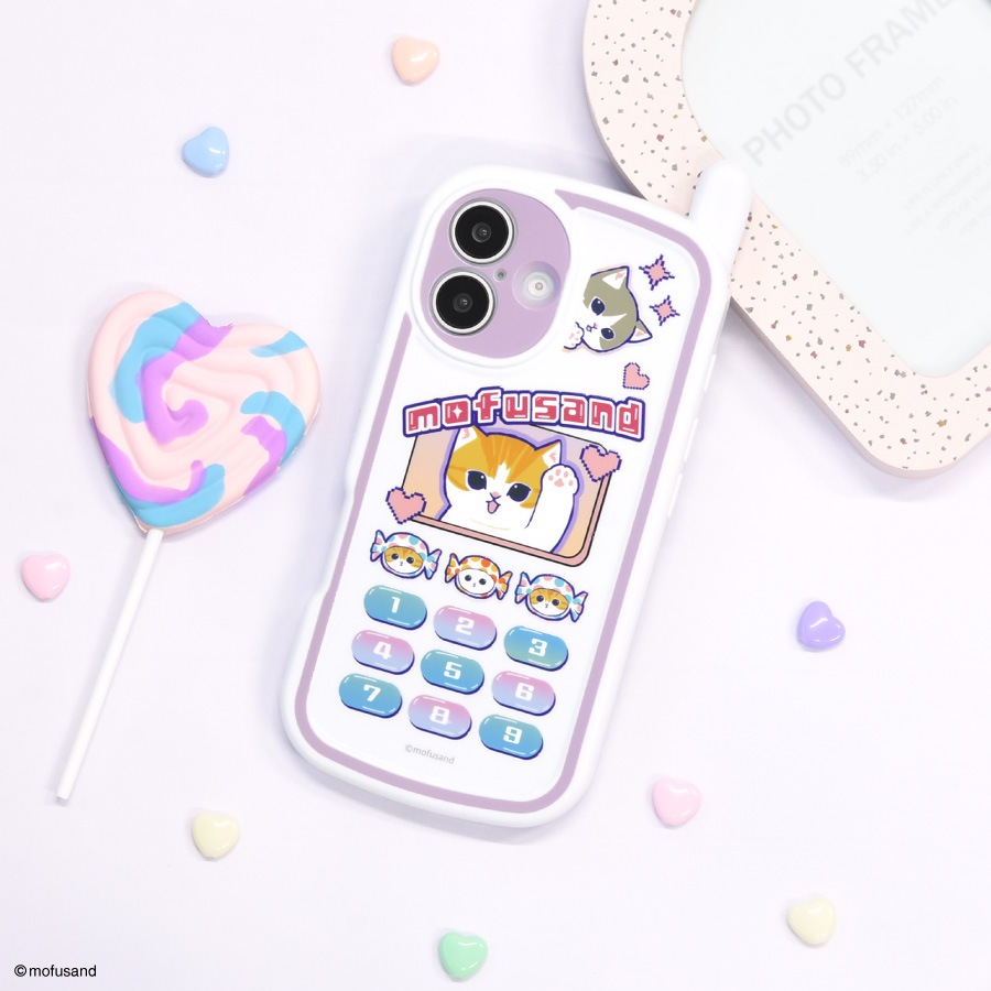 mofusand iPhone16 対応 レトロガラケー風ケース | アイテムから