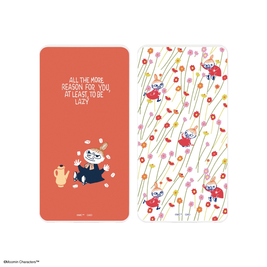 ムーミン リトルミイフェア USB / USB Type-C 4000mAh リチウムイオンポリマー充電器 2.1A