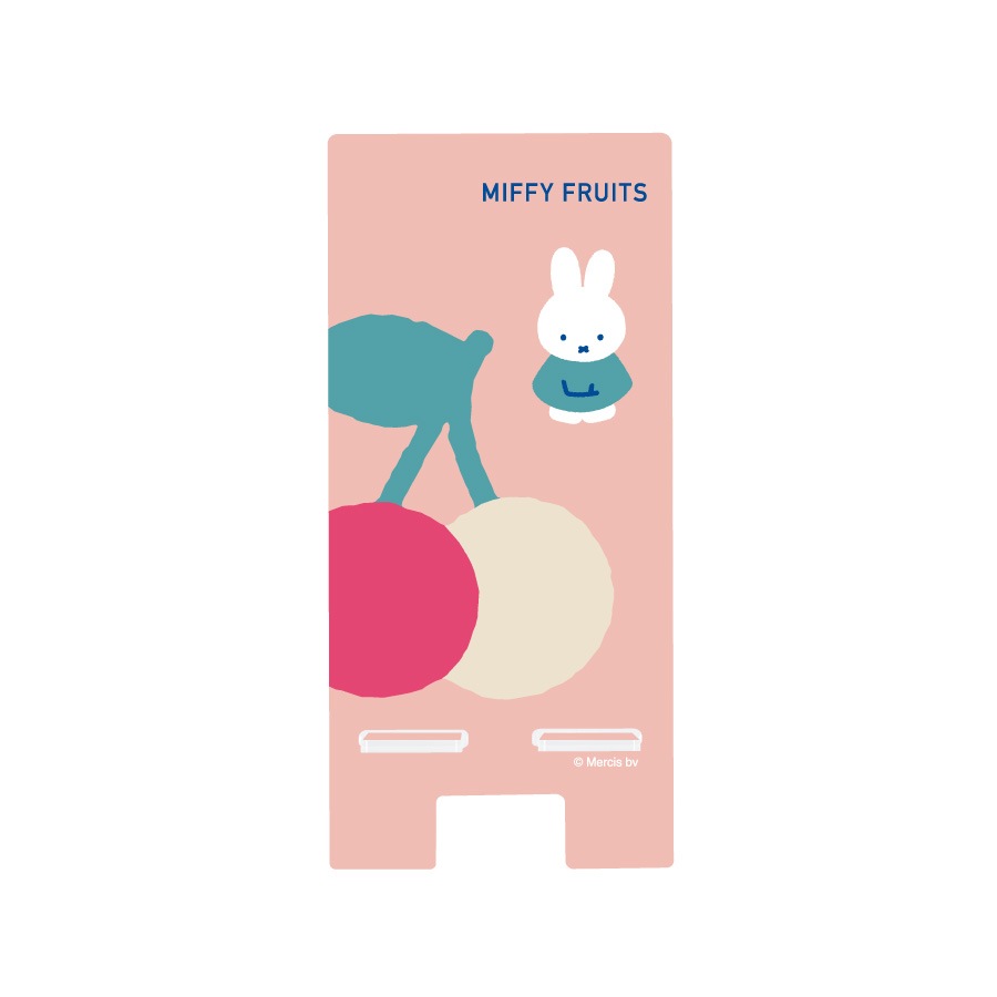 ミッフィー MIFFY FRUITS アクリルスマホスタンド
