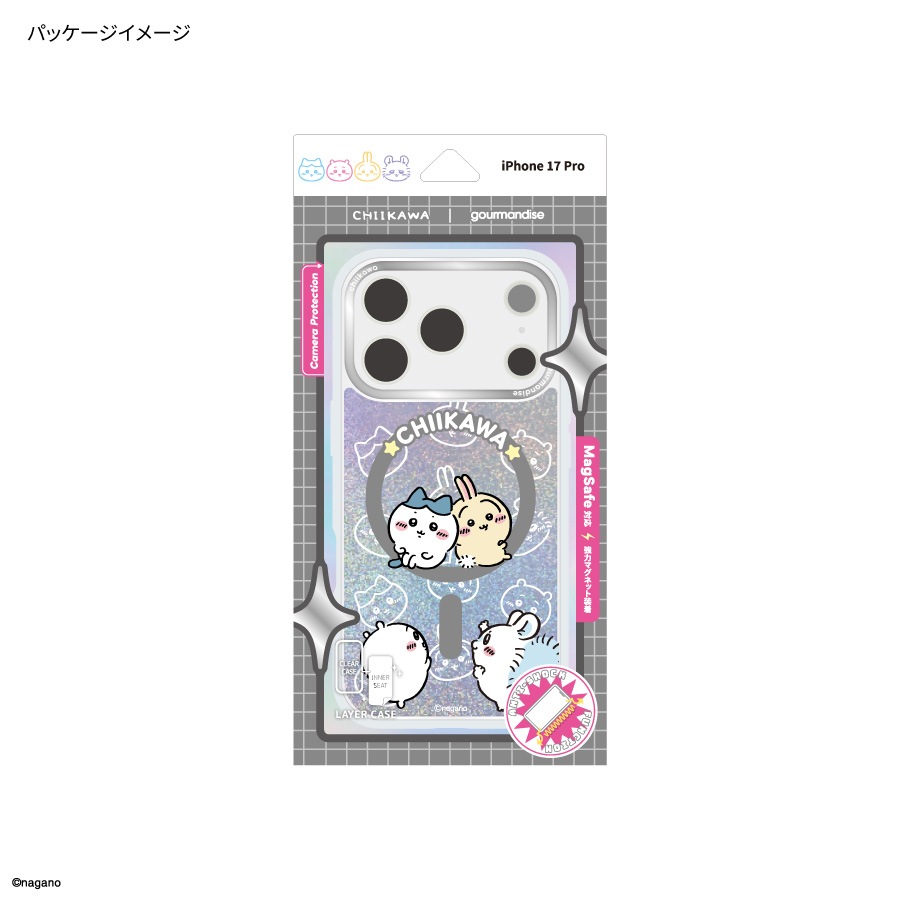 11月上旬発売予定 ちいかわ Camera Frame iPhone17 Pro MagSafe