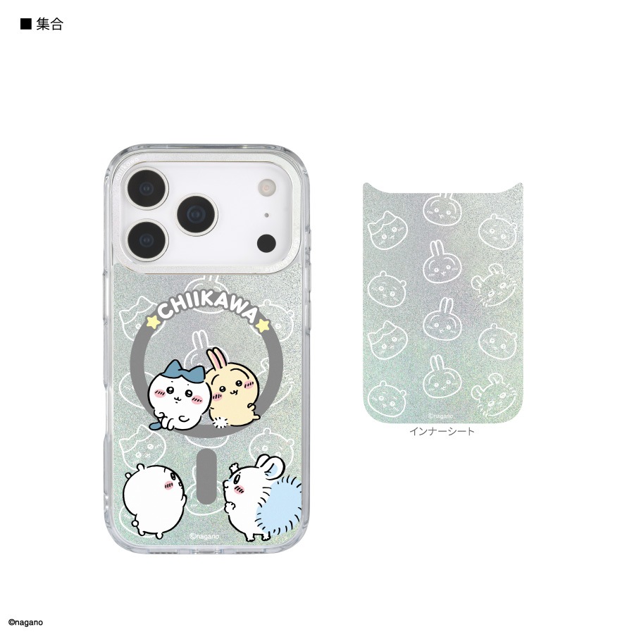 iPhoneアクセサリー maruru 11月上旬発売予定 ちいかわ Camera Frame iPhone17 Pro MagSafe