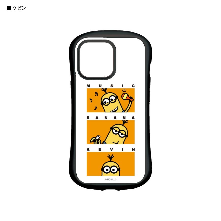 『怪盗グルー／ミニオンズ』シリーズ　iPhone13 Pro対応 ハイブリッドガラスケース