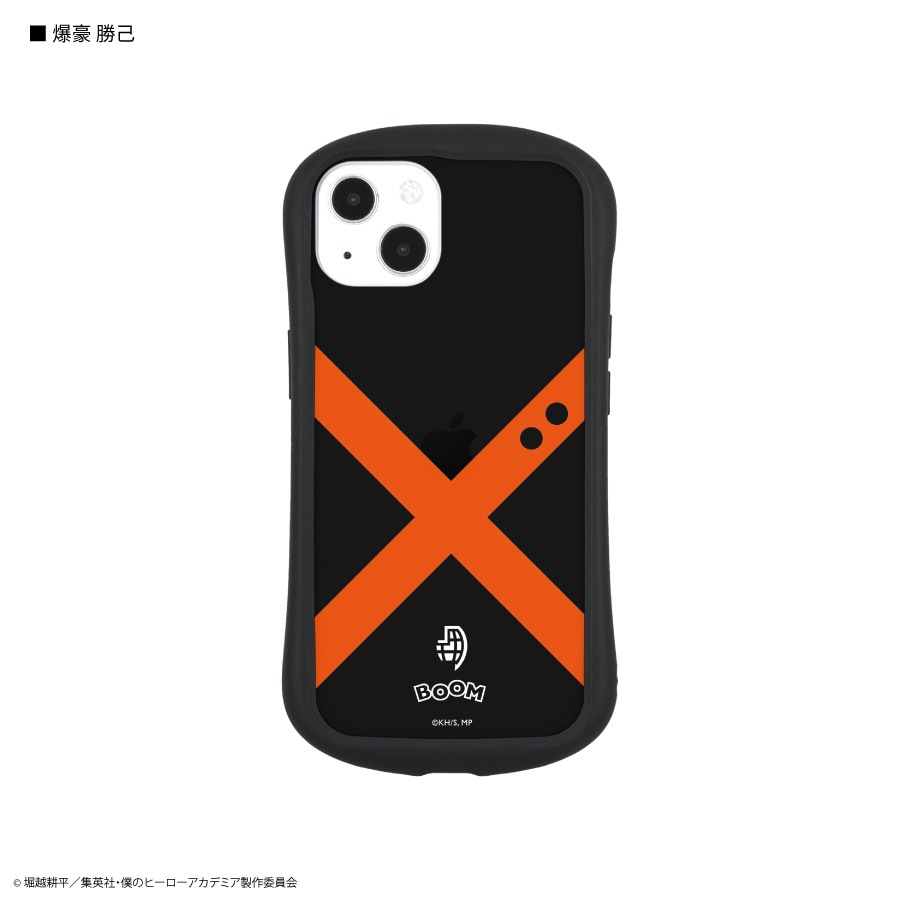 僕のヒーローアカデミア　iPhone13対応ハイブリッドクリアケース