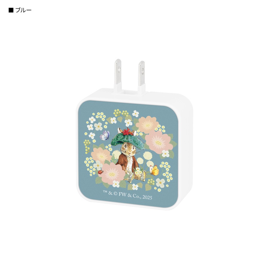 ピーターラビット(TM) USB / USB Type-C ACアダプタ