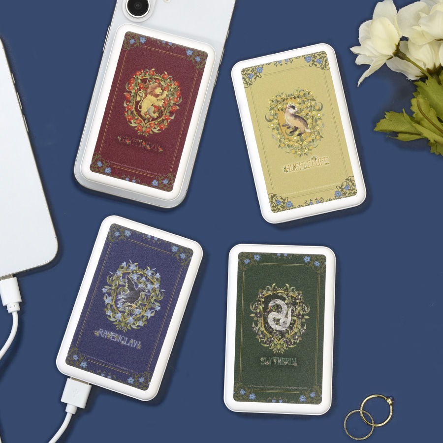 ハリーポッター ハリー・ポッター MagSafe対応 ワイヤレスリチウム充電器 5000mAh