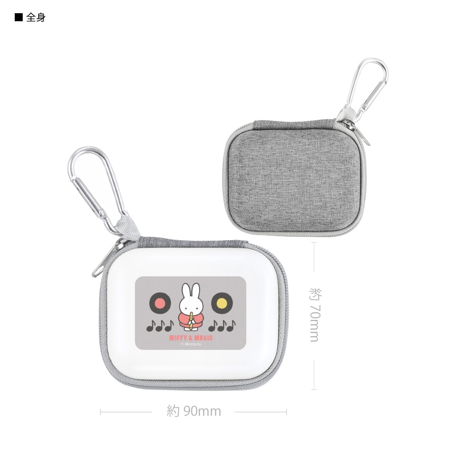 ミッフィー MIFFY＆MUSIC ガジェットポーチ SS