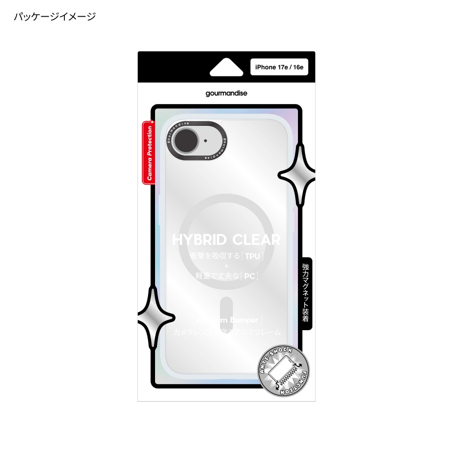 Camera Frame iPhone17e / 16e MagSafe 対応 ケース | オリジナル商品