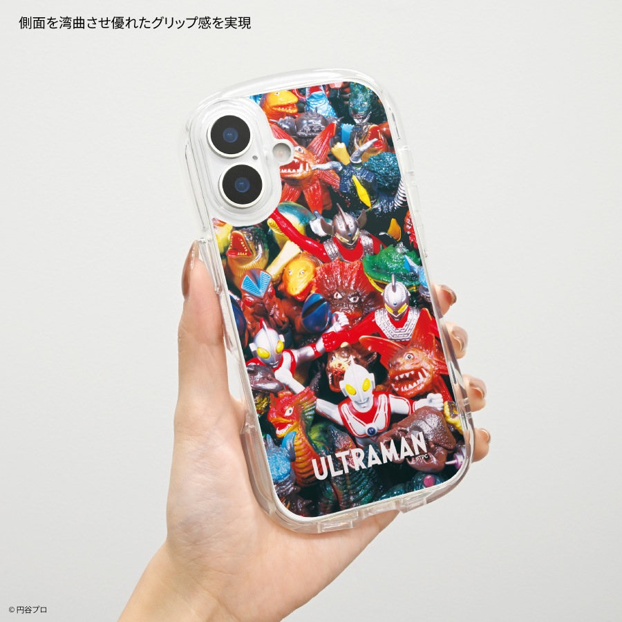8月下旬発売予定　ウルトラマン iPhone17 対応 クリスタルクリアケース