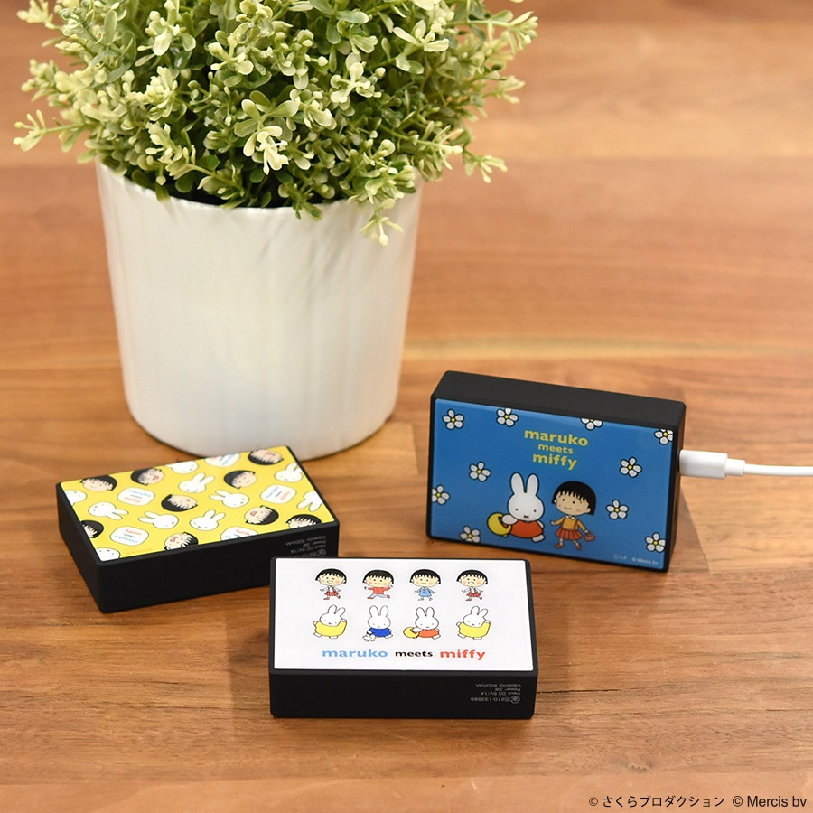 maruko meets miffy ガラスワイヤレススピーカー