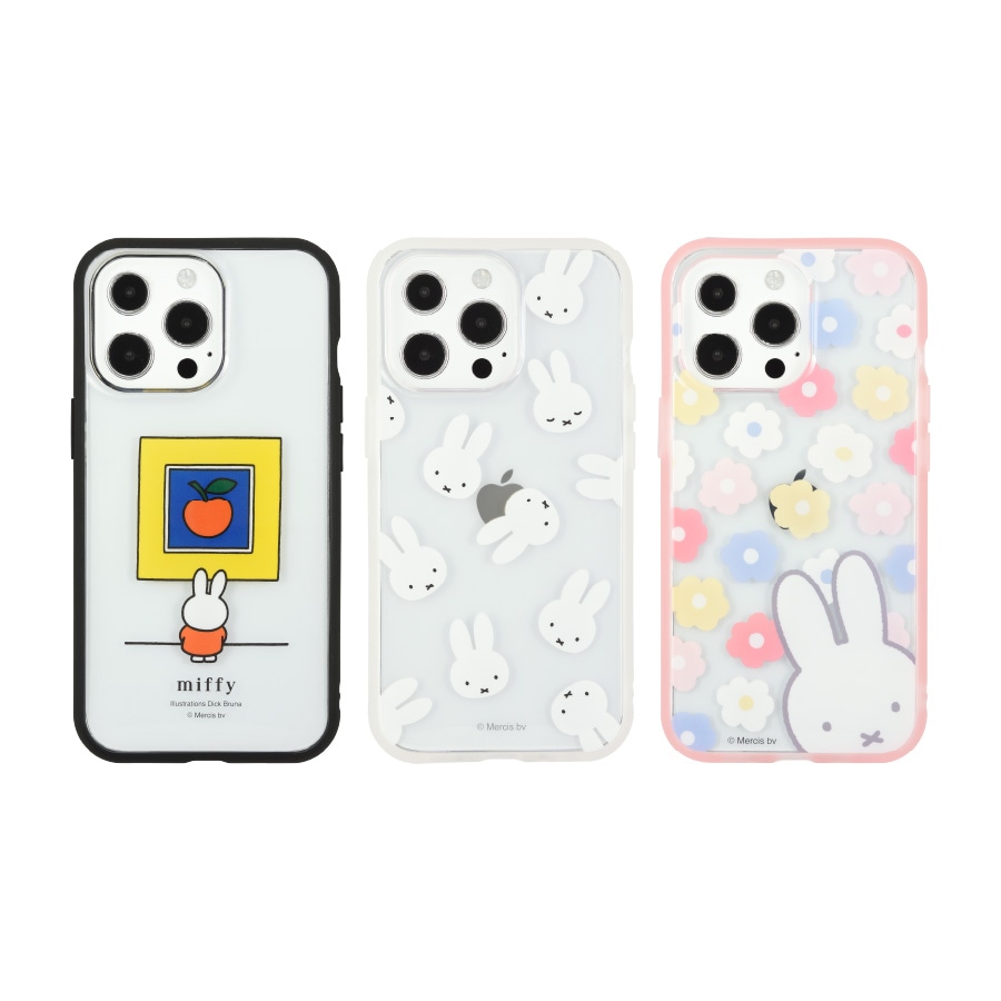 ミッフィー IIIIfit Clear iPhone13 Pro対応ケース