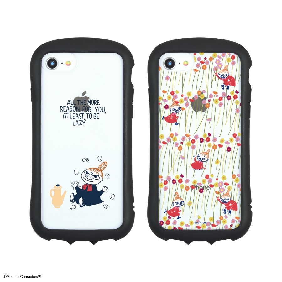 ムーミン リトルミイフェア iPhoneSE (第3世代/第2世代) / 8 / 7 / 6s / 6 対応 ハイブリッドクリアケース