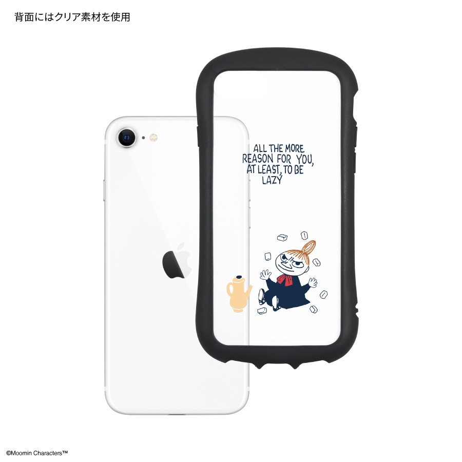 ムーミン リトルミイフェア iPhoneSE (第3世代/第2世代) / 8 / 7 / 6s / 6 対応 ハイブリッドクリアケース