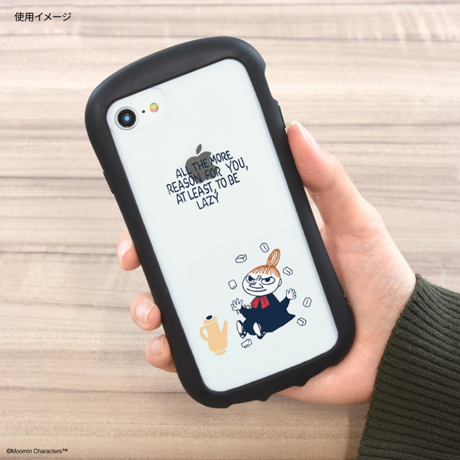 ムーミン リトルミイフェア iPhoneSE (第3世代/第2世代) / 8 / 7 / 6s / 6 対応 ハイブリッドクリアケース