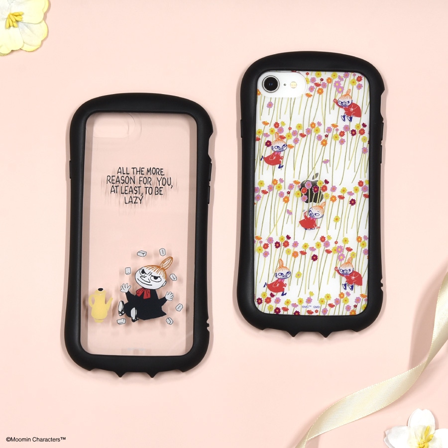 ムーミン リトルミイフェア iPhoneSE (第3世代/第2世代) / 8 / 7 / 6s / 6 対応 ハイブリッドクリアケース