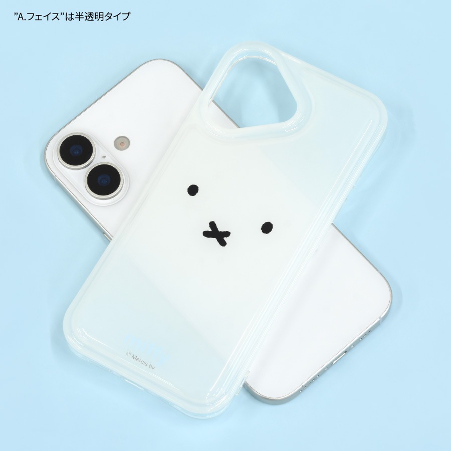 ミッフィー IIIIfit Clear iPhone17 対応 ケース