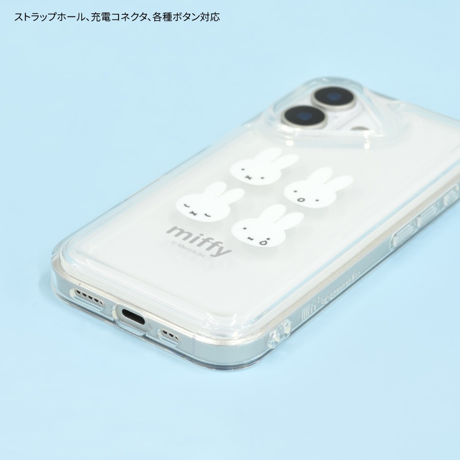 ミッフィー IIIIfit Clear iPhone17 対応 ケース