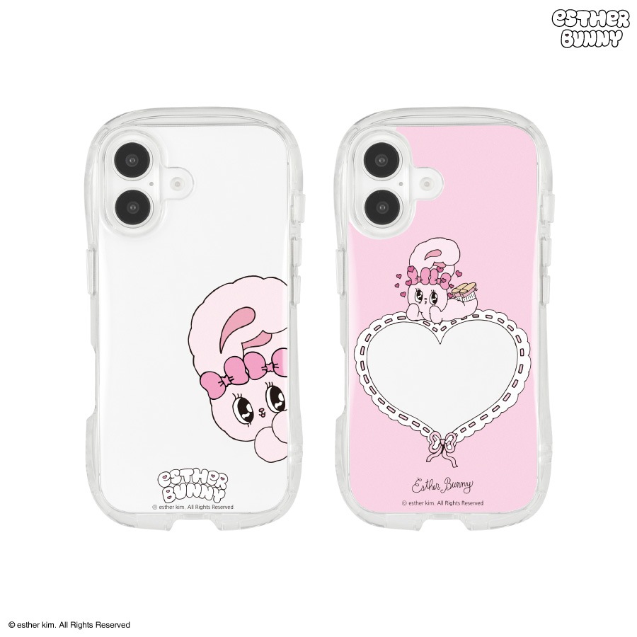Esther Bunny iPhone16 対応 クリスタルクリアケース