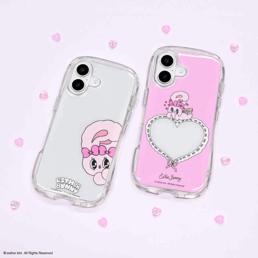 Esther Bunny iPhone16 対応 クリスタルクリアケース