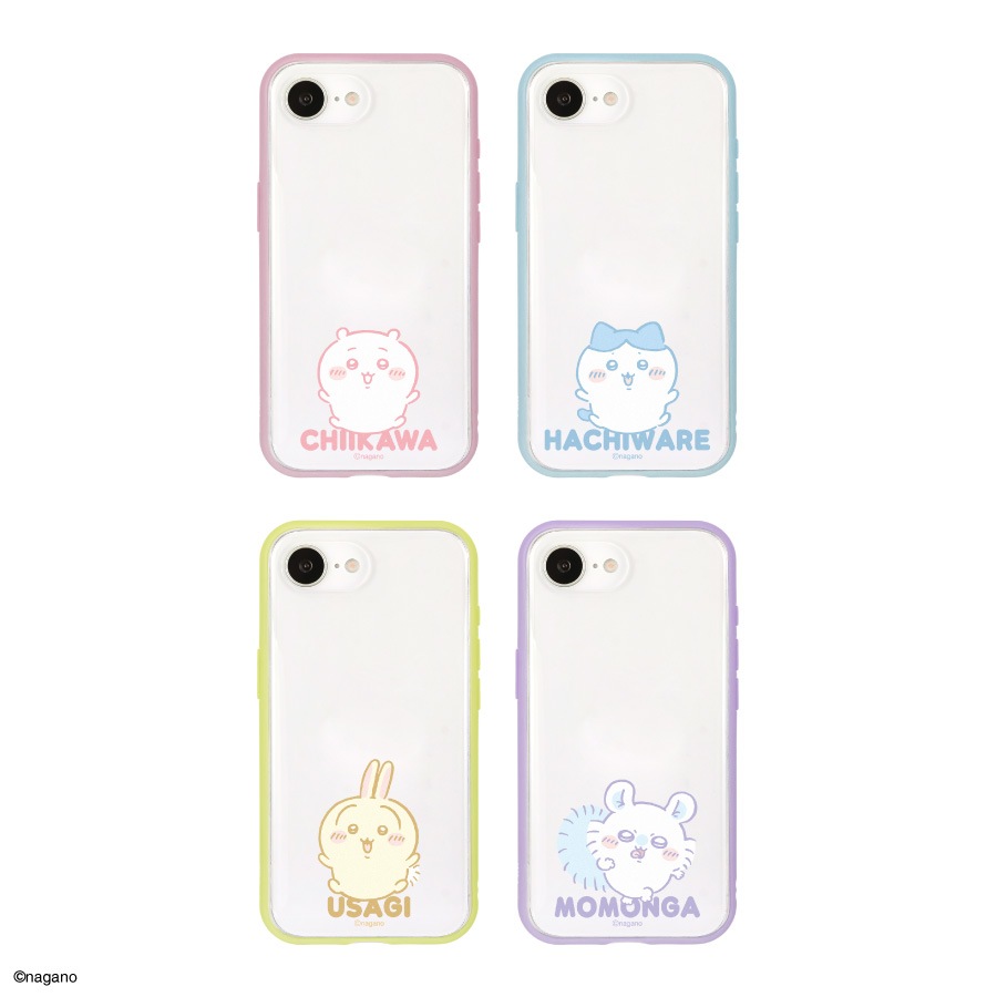 5月下旬発売予定　ちいかわ IIIIfit Clear iPhone17e / 16e 対応 ケース