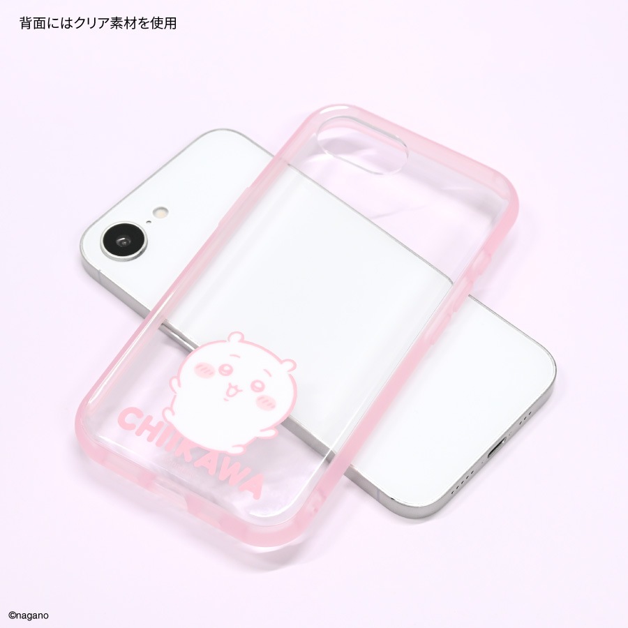 5月下旬発売予定　ちいかわ IIIIfit Clear iPhone17e / 16e 対応 ケース