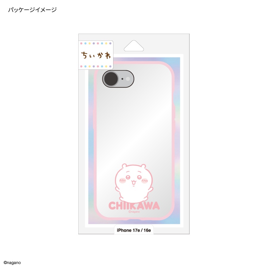 5月下旬発売予定　ちいかわ IIIIfit Clear iPhone17e / 16e 対応 ケース