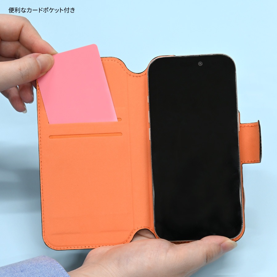 ピーナッツ スヌーピー iPhone専用 MagSafe 対応 手帳型 スマートフォンカバー