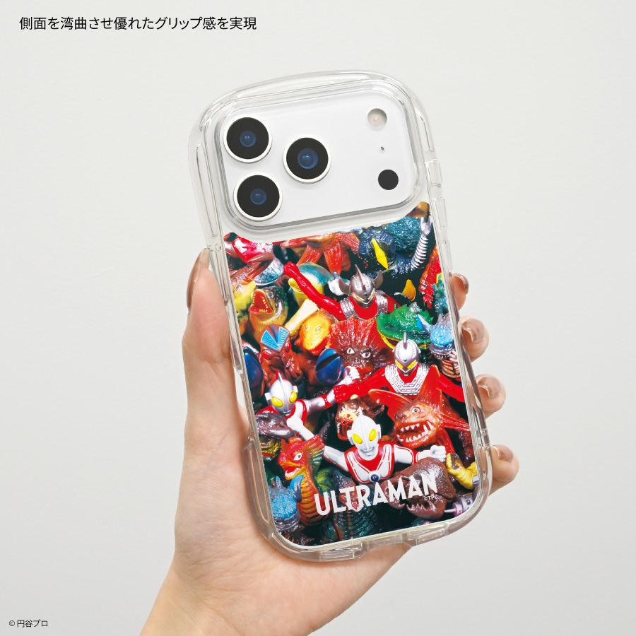 8月下旬発売予定　ウルトラマン iPhone17 Pro 対応 クリスタルクリアケース