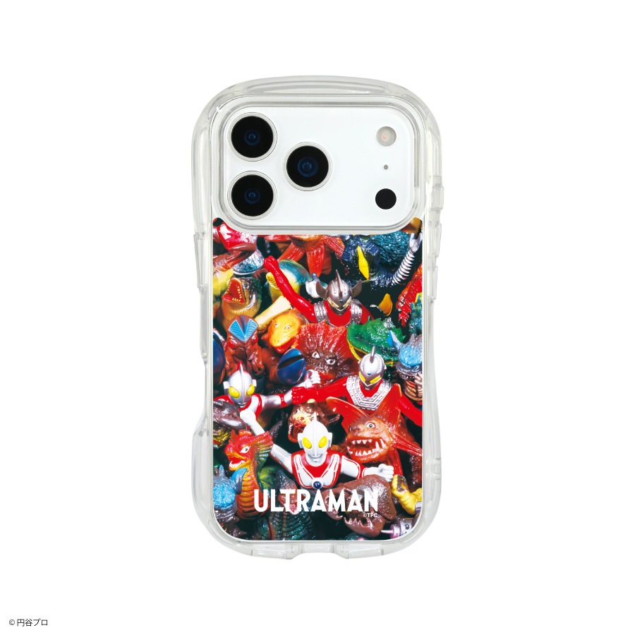 8月下旬発売予定　ウルトラマン iPhone17 Pro 対応 クリスタルクリアケース