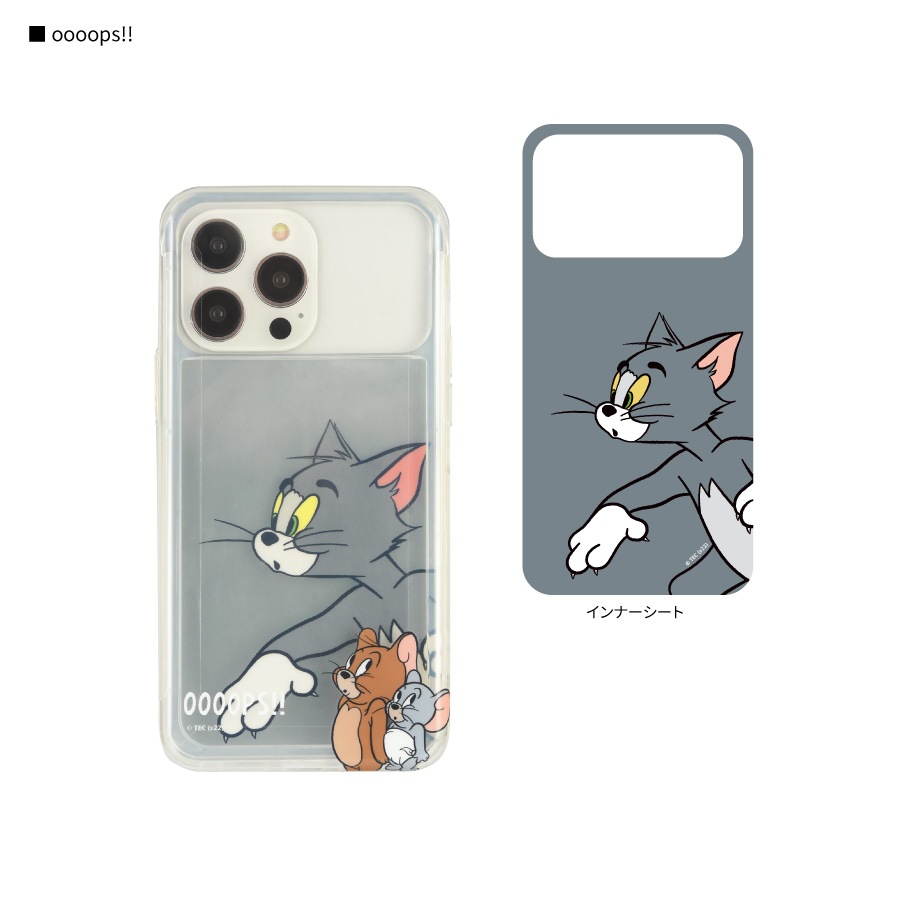 トムとジェリー SHOWCASE+ iPhone14 Plus / 14 Pro Max / 13 Pro Max / 12 Pro Max 対応 ケース
