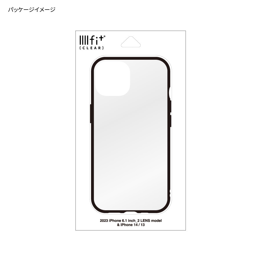 IIIIfit Clear iPhone15 / 14 / 13 対応 ケース