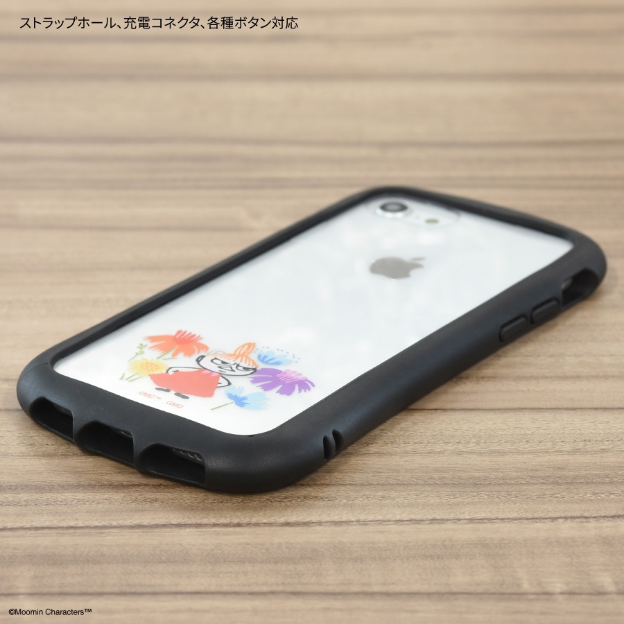 ムーミン【リトルミイフェア】 iPhone SE (第3世代/第2世代) / 8 / 7 / 6s / 6 対応 ハイブリッドクリアケース