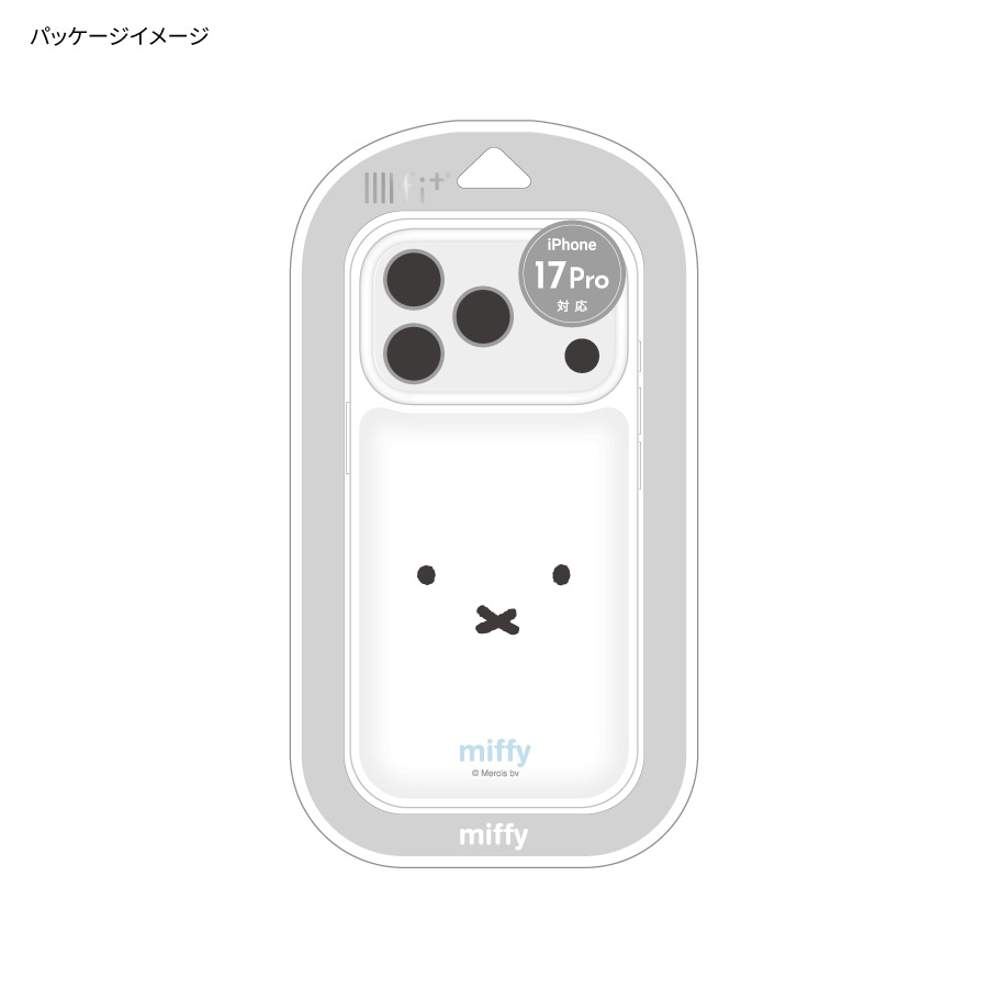 ミッフィー IIIIfit Clear iPhone17 Pro 対応 ケース
