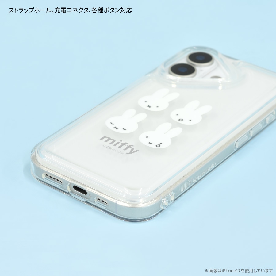 ミッフィー IIIIfit Clear iPhone17 Pro 対応 ケース