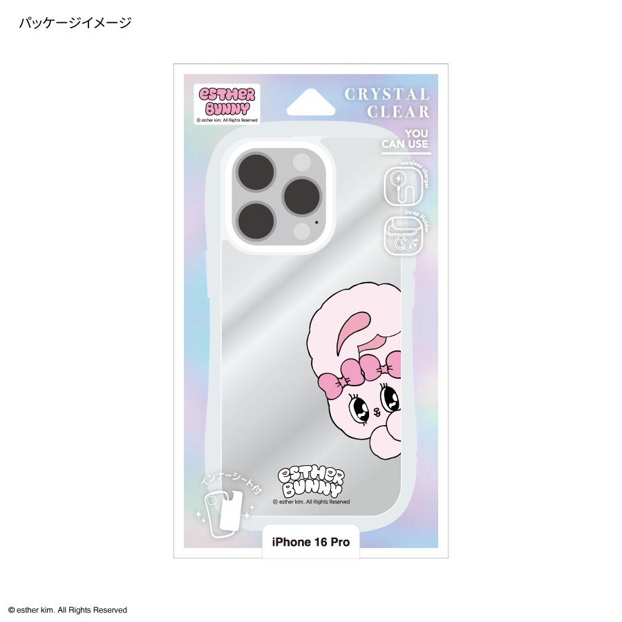 Esther Bunny iPhone16 Pro 対応 クリスタルクリアケース