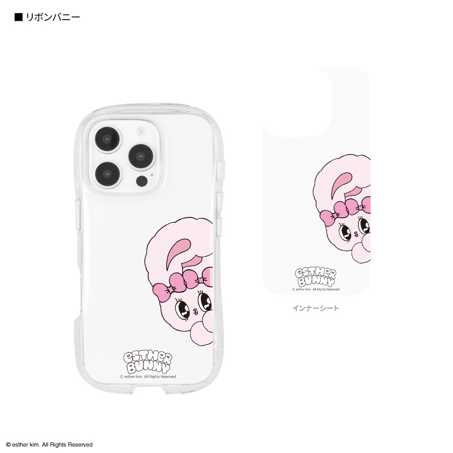 Esther Bunny iPhone16 Pro 対応 クリスタルクリアケース | 新着