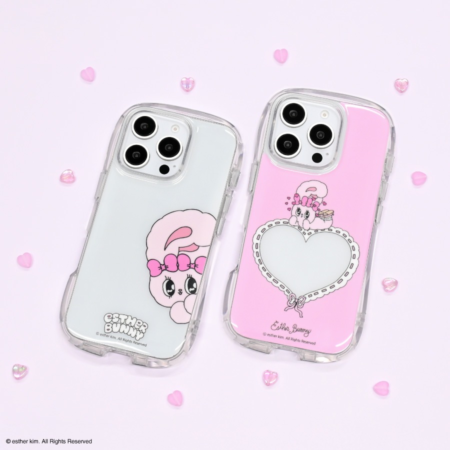 Esther Bunny iPhone16 Pro 対応 クリスタルクリアケース | あ行