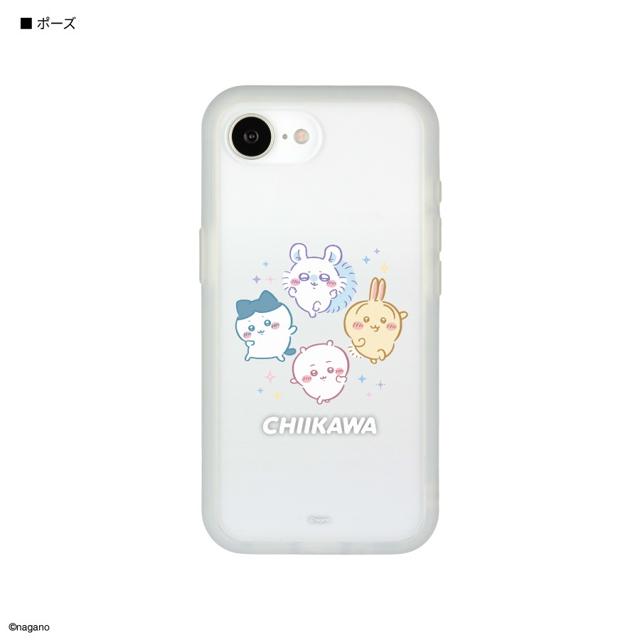5月下旬発売予定　ちいかわ IIIIfit プランプフレーム iPhone17e / 16e 対応 ケース