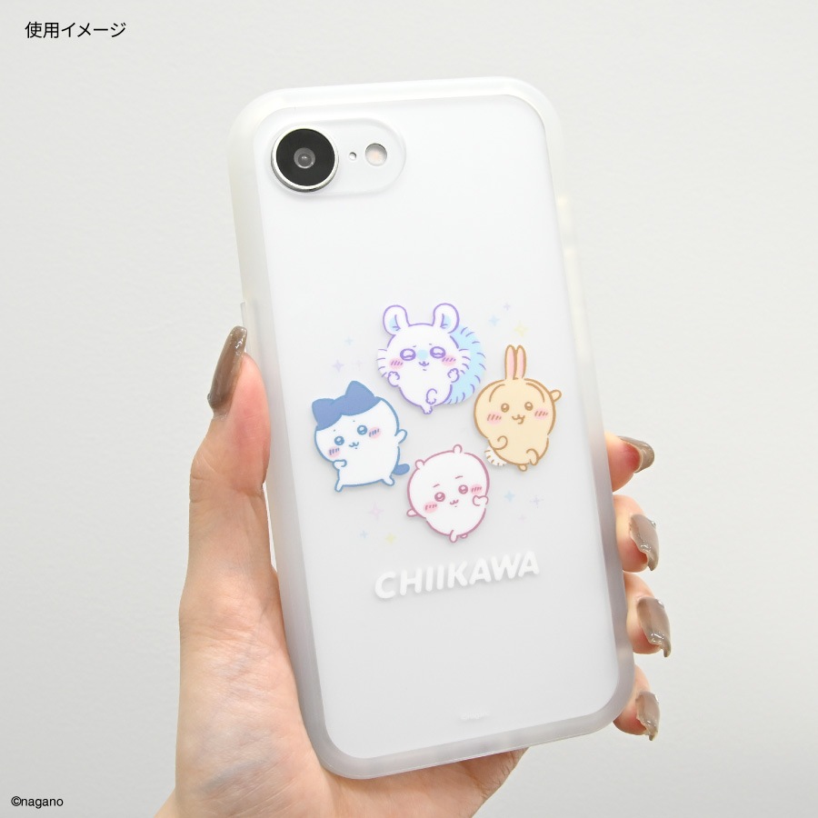 5月下旬発売予定　ちいかわ IIIIfit プランプフレーム iPhone17e / 16e 対応 ケース