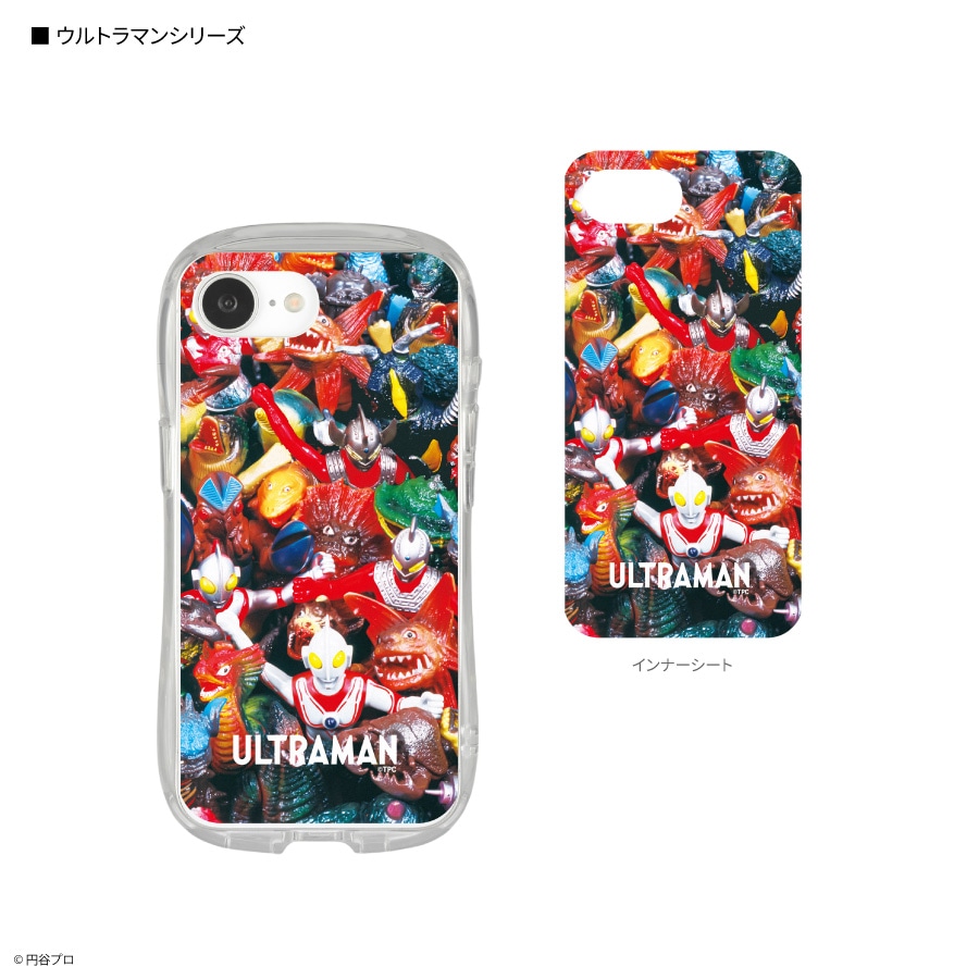ウルトラマン iPhone17e / 16e 対応 クリスタルクリアケース | あ行