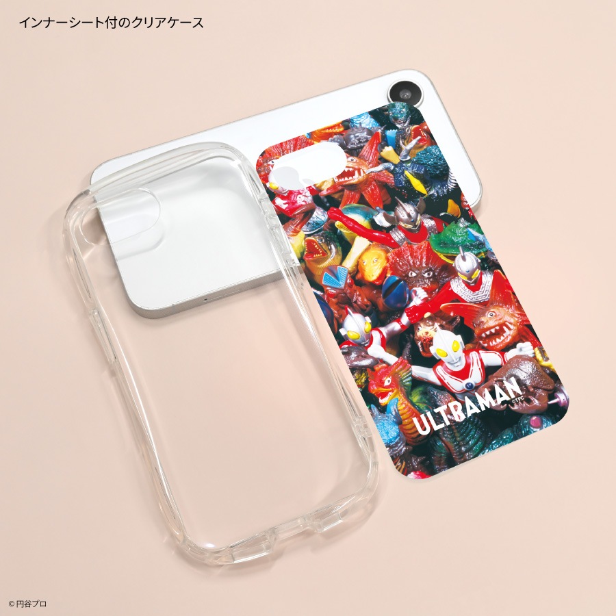 ウルトラマン iPhone17e / 16e 対応 クリスタルクリアケース | あ行