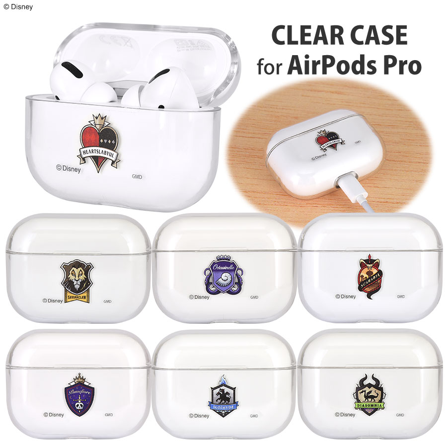 ディズニー ツイステッドワンダーランド／AirPods Pro クリアケース