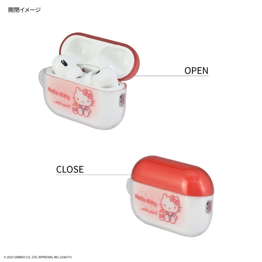 サンリオキャラクターズ AirPods Pro(第2世代)/AirPods Pro 対応 ソフトケース