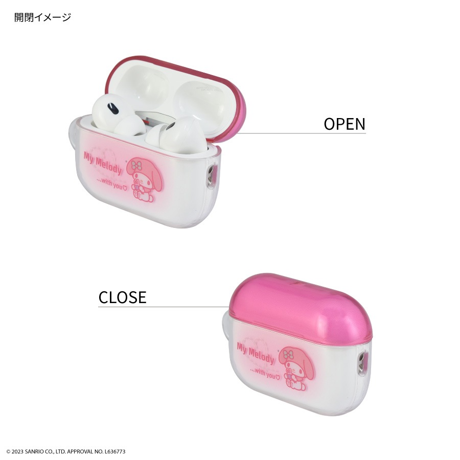 サンリオキャラクターズ AirPods Pro(第2世代)/AirPods Pro 対応 ソフトケース